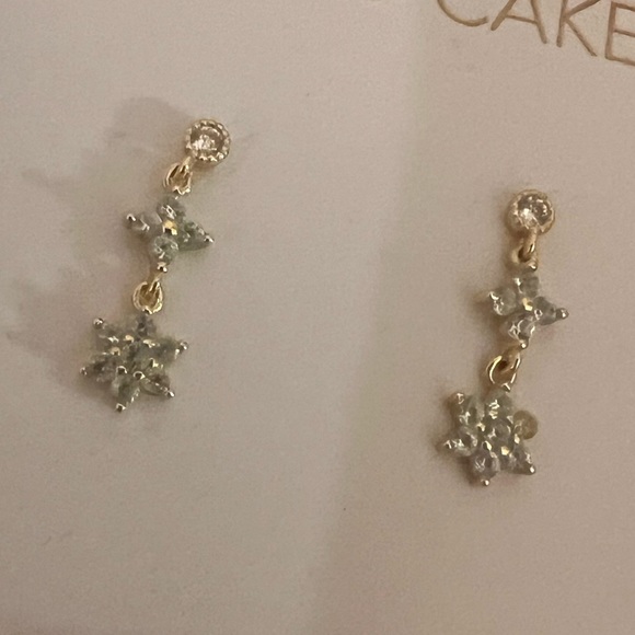 Gold Cake | Jewelry | Gold Cake Earrings | Poshmark